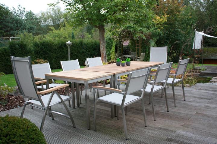 Actual product image Zebra PONTIAC garden furniture range PONTIAC high-back armchair espresso