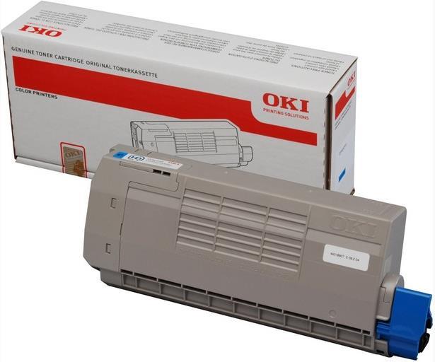 Actual product image OKI Cyan toner for C710 (C)