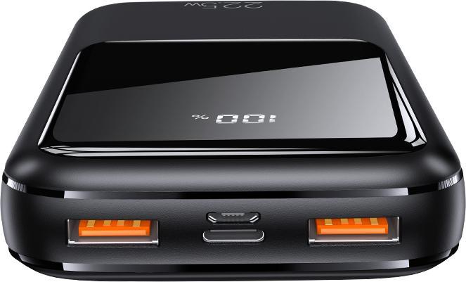 Actual product image Usams Powerbank PB58 20000 mAh Black (20000 mAh, 22.50 W, 22.50 Wh)