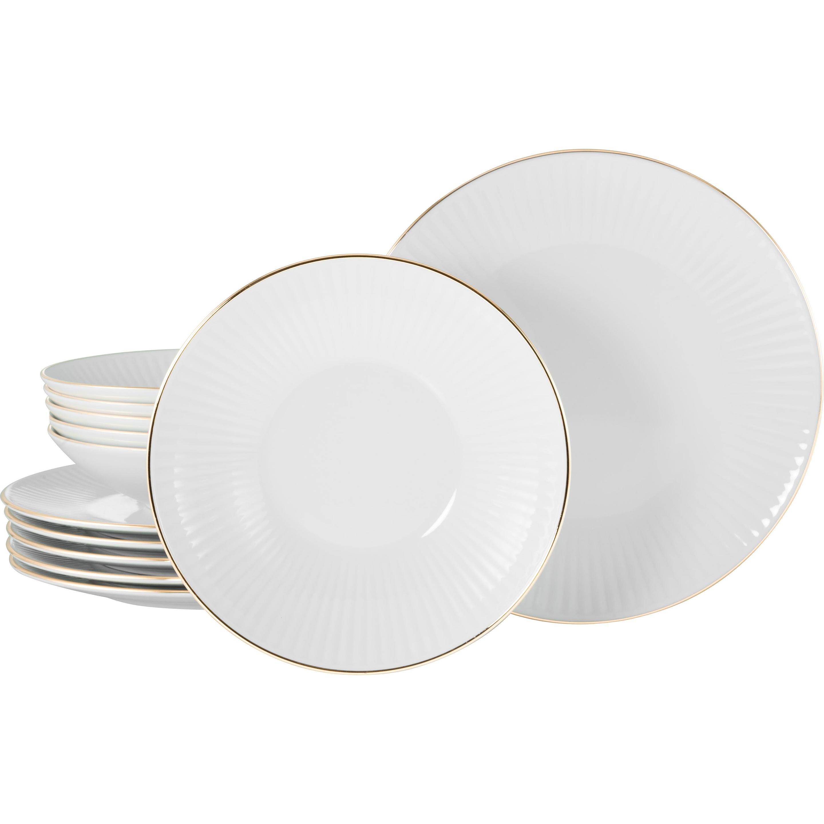 CreaTable, Geschirrset, Valencia (12 Stück)