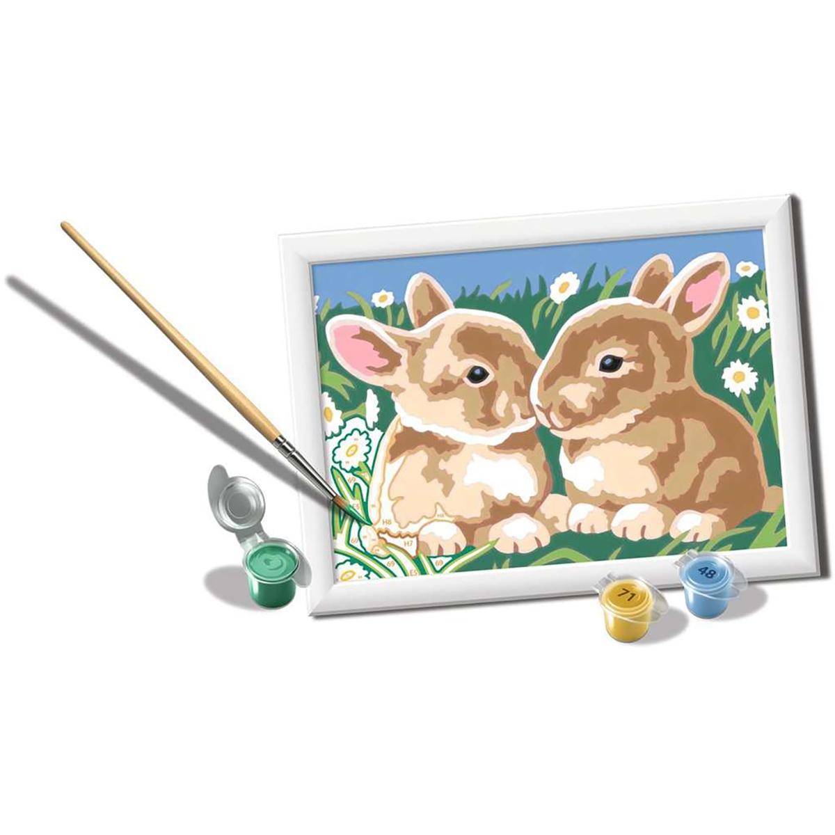 Thumbnail - Ravensburger CreArt Fluffy Bunnies