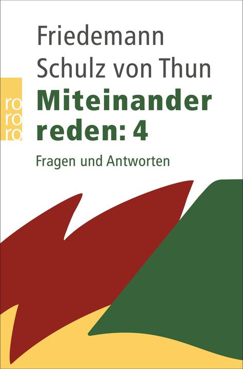Produktbild Miteinander reden: Fragen und Antworten (Deutsch, Friedemann Schulz von Thun, 2007)