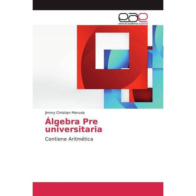Álgebra Pre universitaria, Schulbücher von Jimmy Christian Meruvia