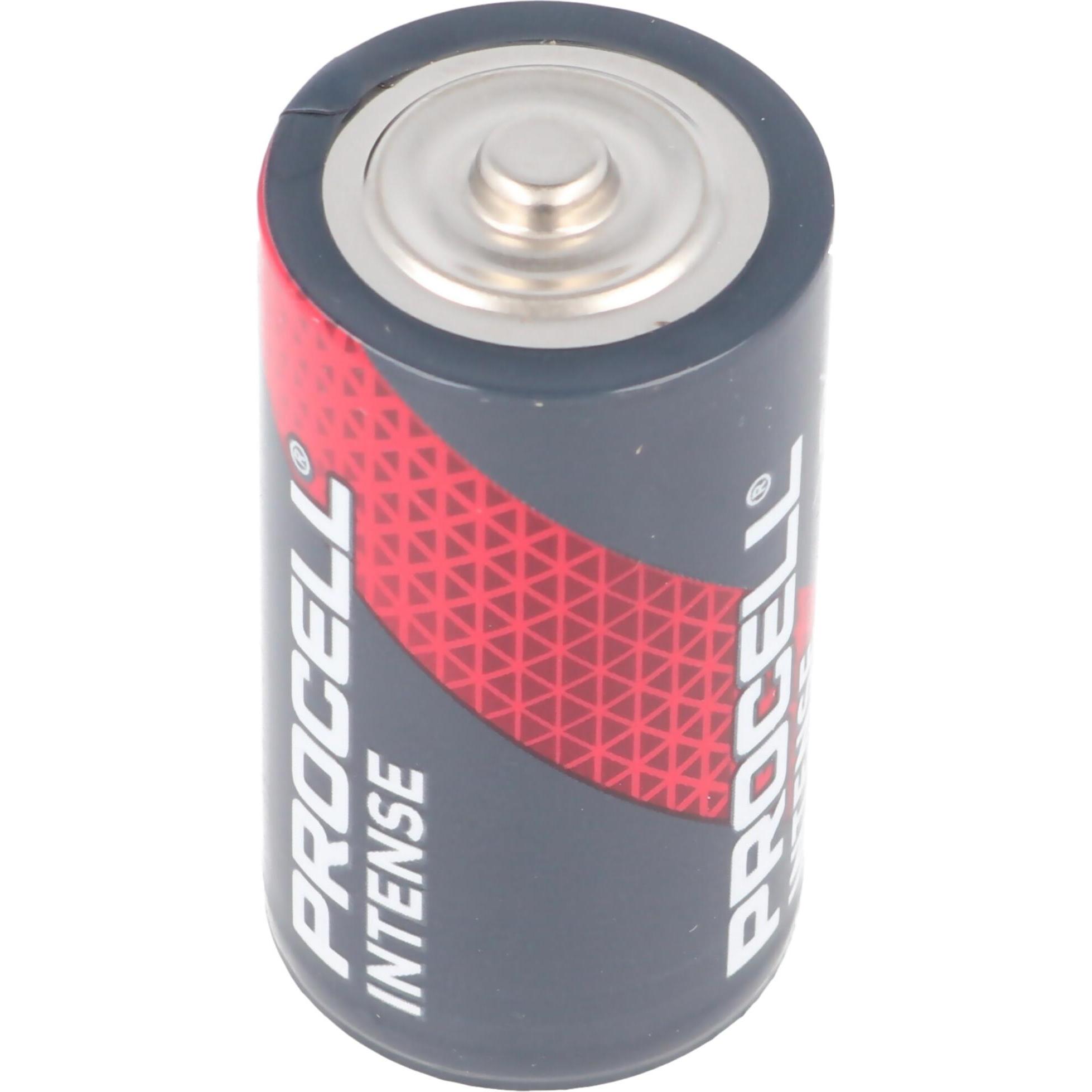 Duracell 10 Stück Procell Intense Baby C, LR14 im Karton, für energieintensive Geräte (10 Stk., R14), Batterien + Akkus