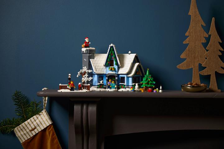 Image du produit LEGO Visite du Père Noël (10293, LEGO Creator Expert, LEGO difficiles à trouver)