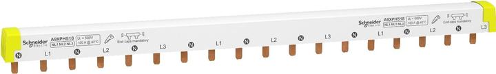 Produktbild Schneider Electric Acti9 Cutable Comb Busbar 3+N 100A 18Mod