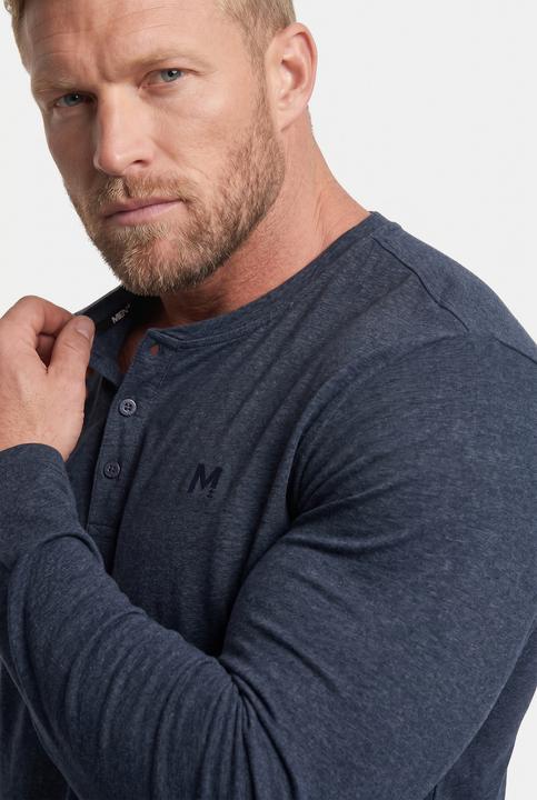 Produktbild Men+ Henley, Basic, Langarm, Rundhals (3XL)