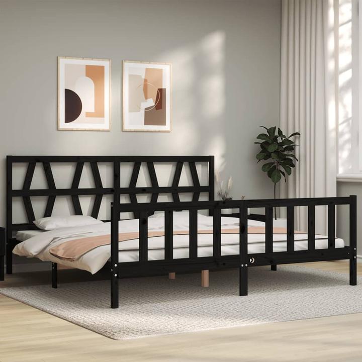Actual product image vidaXL Bettrahmen (200 x 200 cm)