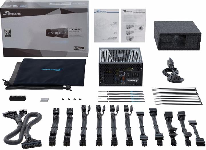 Actual product image Seasonic Prime TX (650 W)