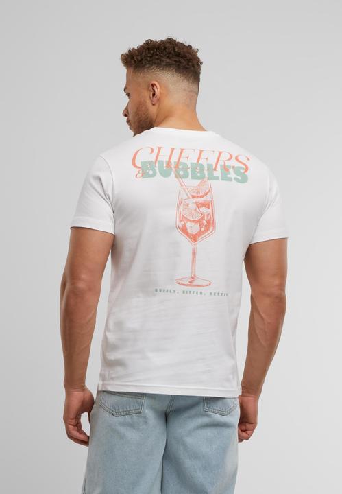 Actual product image Mister Tee MisterTee Cheers Bubbles Tee - 192189 (XS)