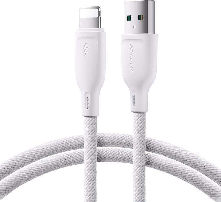 Joyroom Multi-Color Series SA34-AL3 USB-A / Lightning 3A-Kabel 1 m – weiss (1 m)