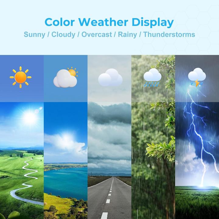 Actual product image Ponoseu Funk-Wetterstation