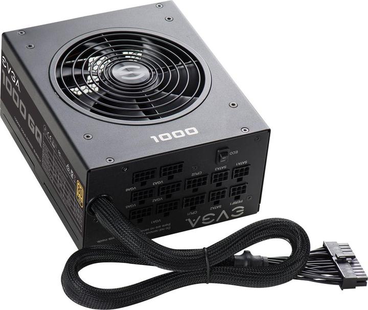 Actual product image EVGA 1000 GQ 80+ Gold Semimodular 1000 Watt (1000 W)