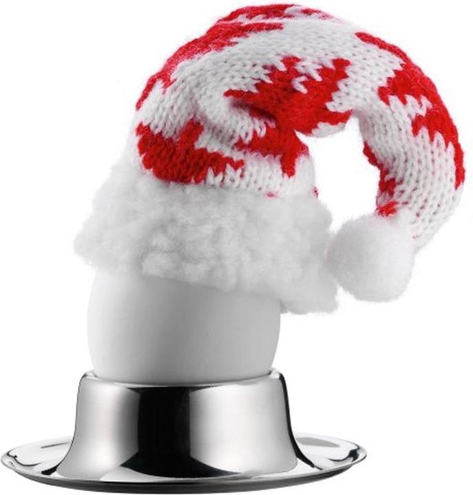 Produktbild WMF Eierbecher mit Ablage Eierhalter 6 Stück stapelbar Edelstahl poliert (6 x)