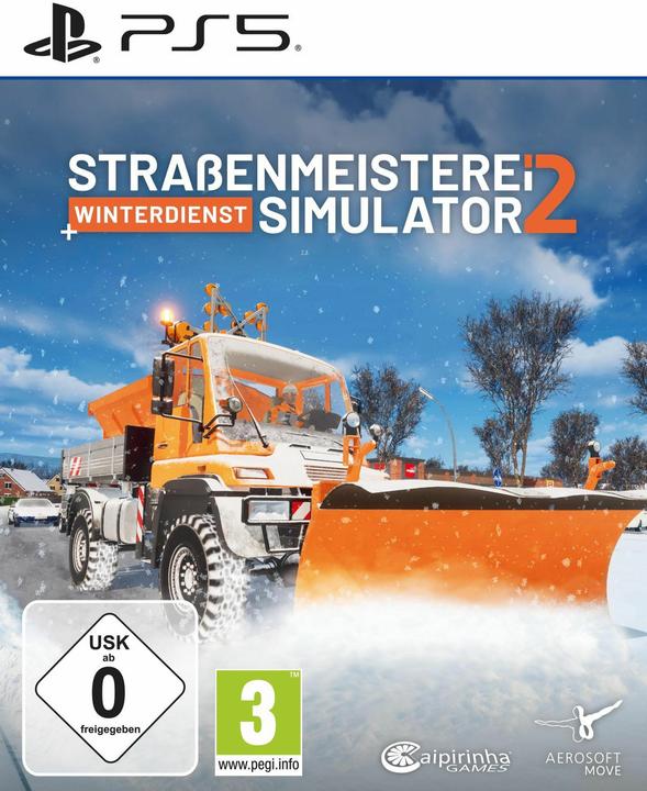 Actual product image Aerosoft Road maintenance simulator 2 W (PS5, DE)