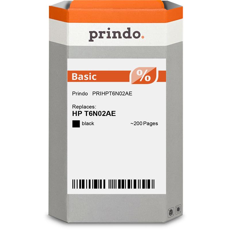 Prindo, Cartucce, ORIGINAL printer cartridge black PRIHPT6N02AE Basic 200 pages Basic The affordable alt (FC)