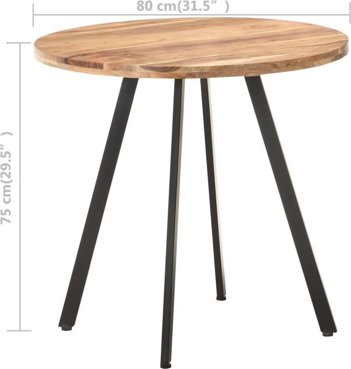 Actual product image vidaXL Emmery (80 x 75 cm)
