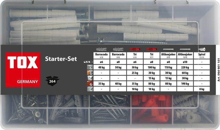 Produktbild Tox Starter Set (264 Stk.)