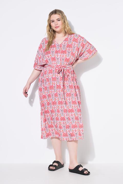 Produktbild Studio Untold Kaftankleid, A-Line, Midilänge, Bindegürtel (50, 52)