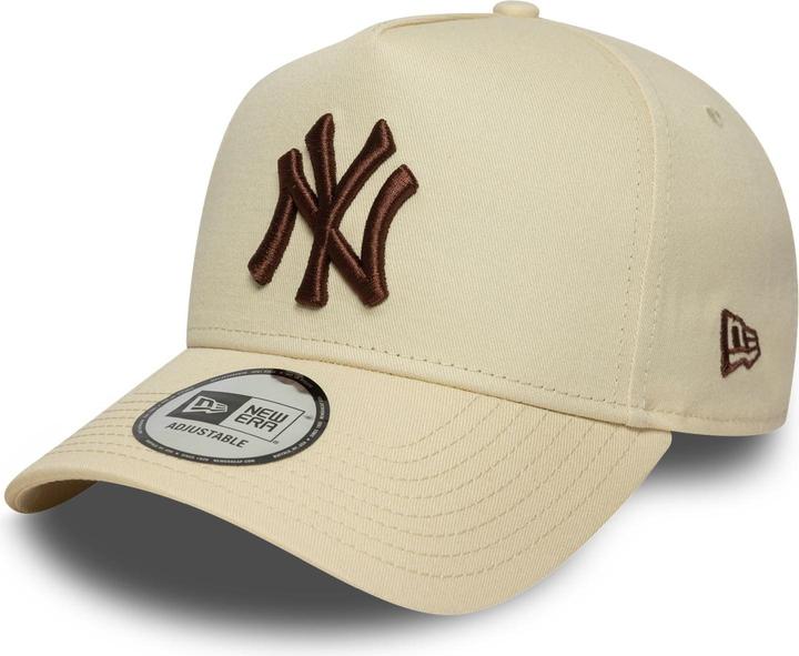 Actual product image New Era E-Frame Snapback Cap - New York Yankees Beige