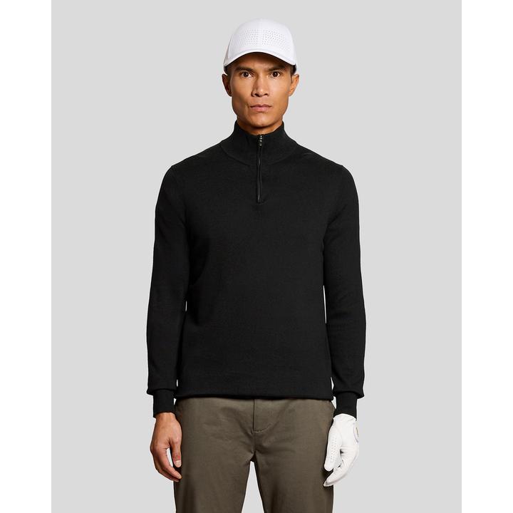 Produktbild Lyle and Scott Bestickter Pulli mit 1/4 Reissverschluss (M)