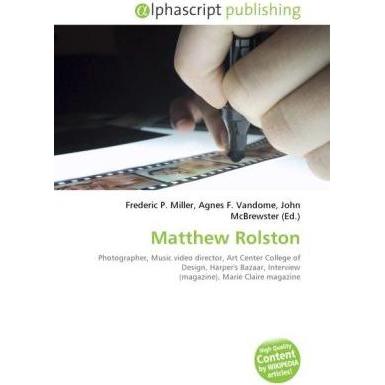 Matthew Rolston, Fachbücher