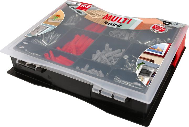Tox Standard-Sortimento Monteur Multi (336 pz.)