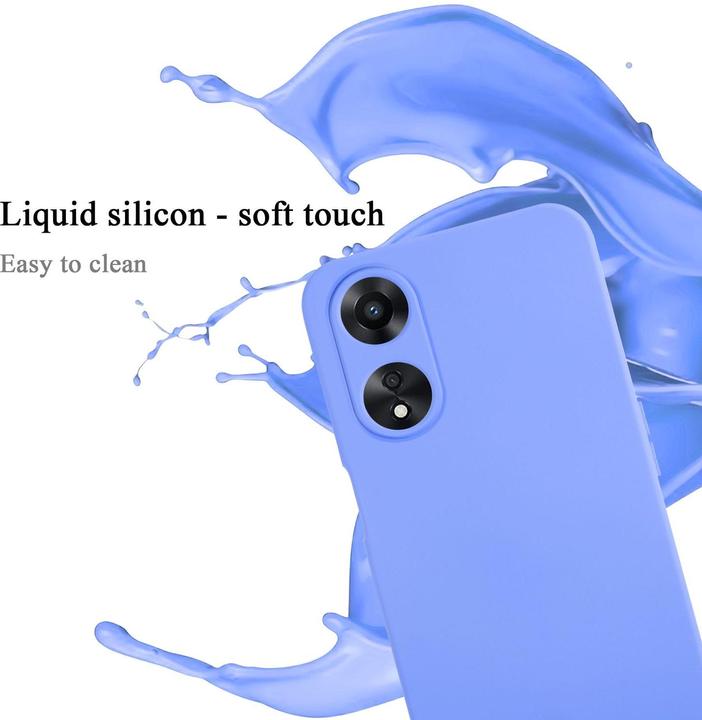 Actual product image Cadorabo Case for OPPO A78 5G TPU in liquid protection silicone design (Oppo A78 5G)