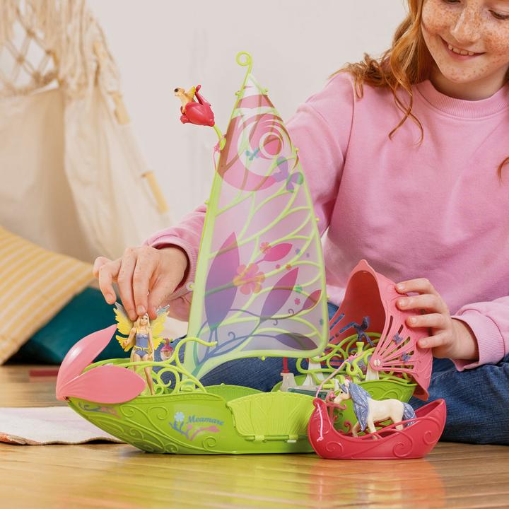 Image du produit Schleich Le bateau à fleurs magique de Séra