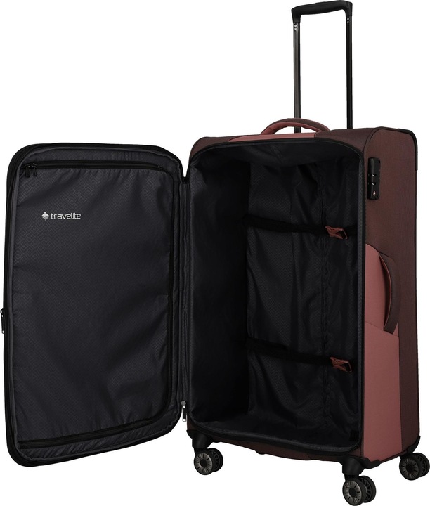 Immagine prodotto Travelite Trolley + Valigia Viia 4w Trolley L (91 l, L (90 - 115l))