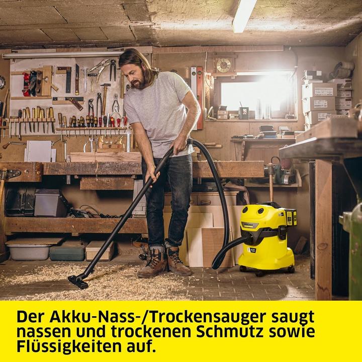 Image du produit Kärcher WD 4-18 Dual V-20/22 (Aspirateur eau et poussière)