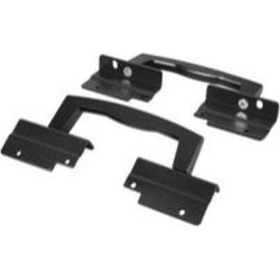 Chenbro Maniglie per il montaggio a rack SR107 (nero), Accessori per armadio rack, Nero