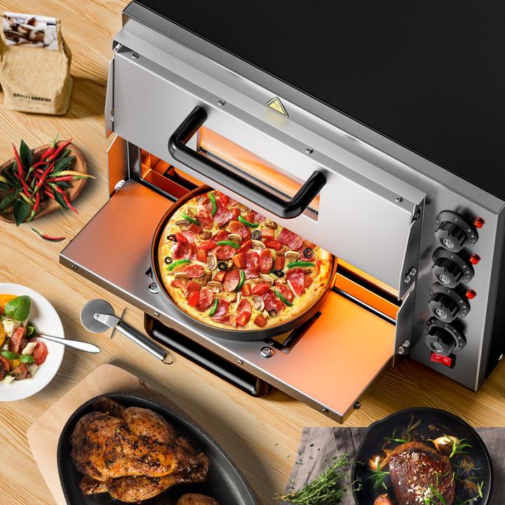 Produktbild Wiltec 2-Etagen Pizza-Backofen