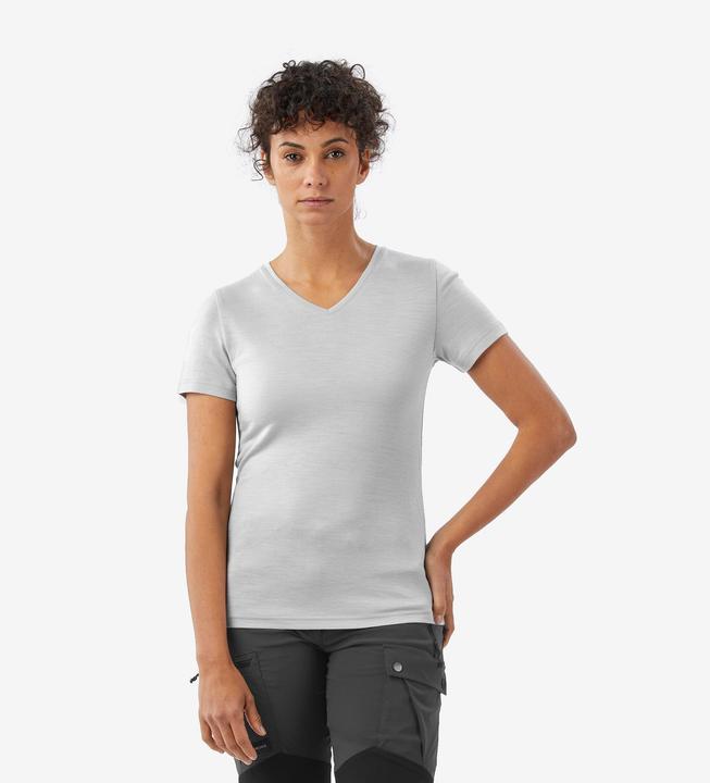 Actual product image Forclaz T-Shirt Damen Merinowolle - Travel500 grau (M)