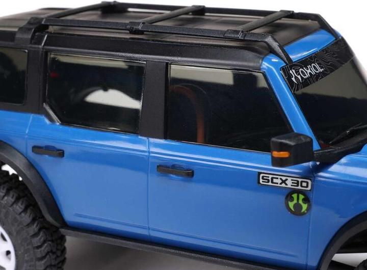 Image du produit Axial Rock Crawler SCX30 Ford Bronco 1:30 RTR Blau (RTR Prêt à fonctionner)