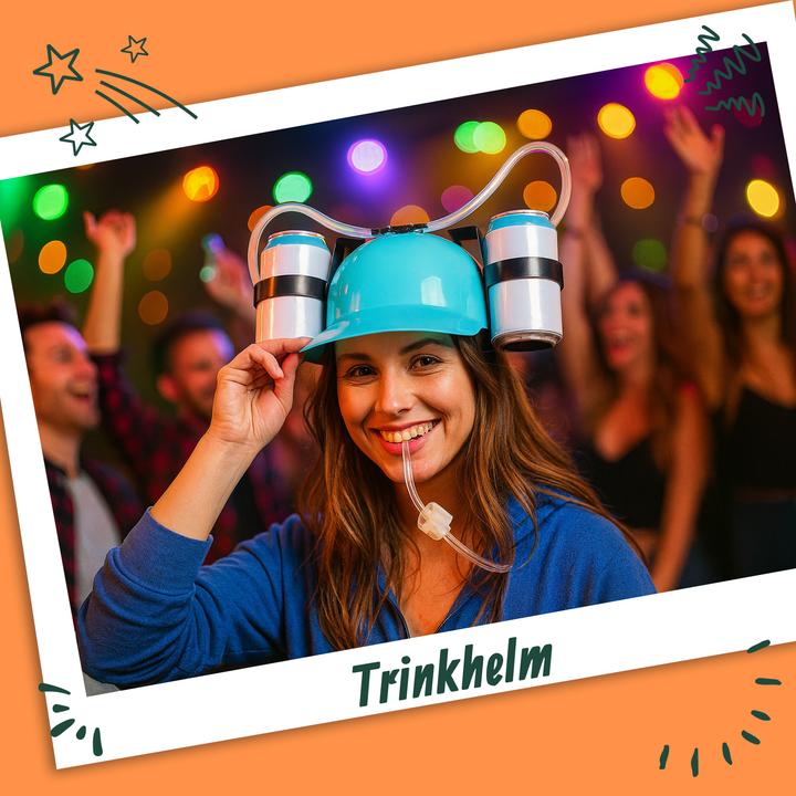 Produktbild Relaxdays Trinkhelm