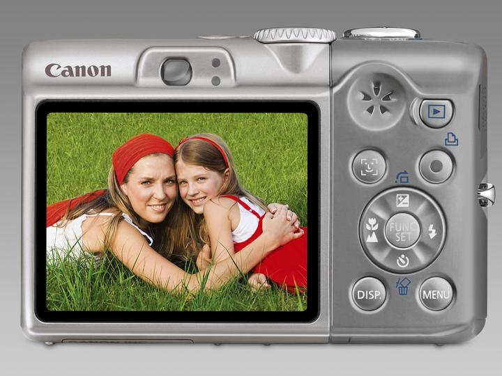 Productafbeelding Canon PowerShot A1100 IS, 12 MPixel, 4x optische zoom, zilver (1/2,3'')