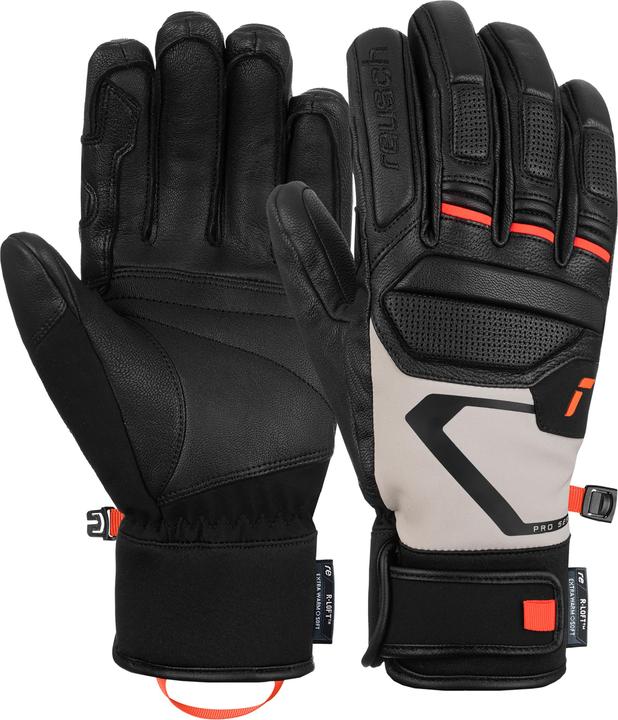 black-glacier grey-fluo red