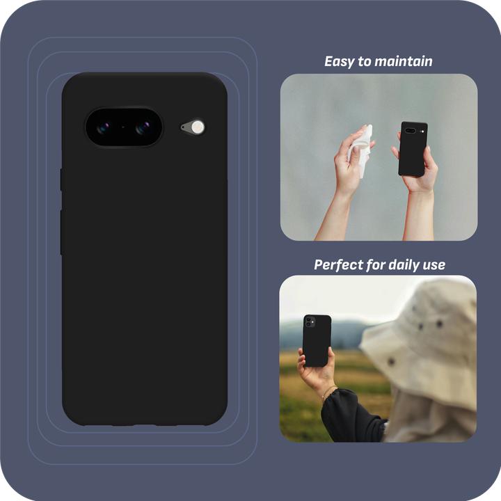 Produktbild Cazy Silikon Hülle Kompatibel mit Google Pixel 8 - Soft TPU Schutz - (Google Pixel 8)