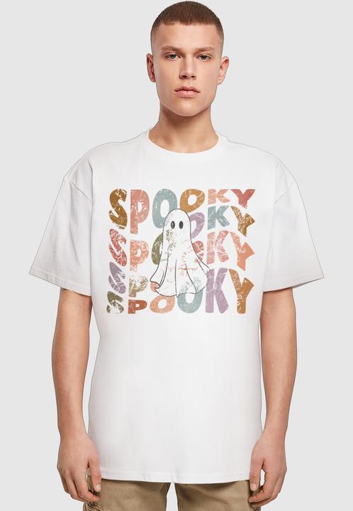Produktbild Merchcode Halloween - Spooky Ghost Tee - 175579 (M)