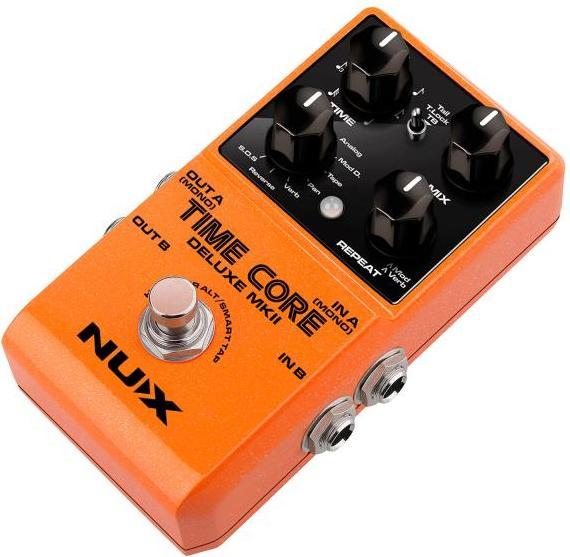 Actual product image NUX Time Core Deluxe MKII delay effect unit with power supply unit