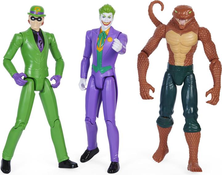 Image du produit Spin Master DC Comics, Coffret de 6 personnages Batman