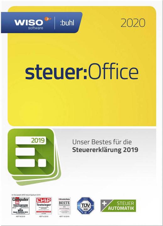 Produktbild WISO Steuer Office 2020 (1 User, unbegrenzt)