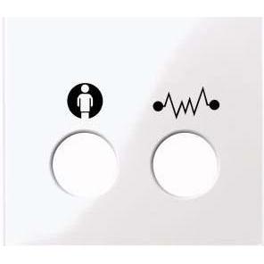 Thumbnail - Merten, Zubehör Schalterprogramm, Klinik Zentralstück akws System M ZP glz 451125