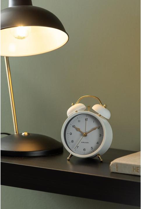 Image du produit Karlsson Réveil classique Twin Bell White