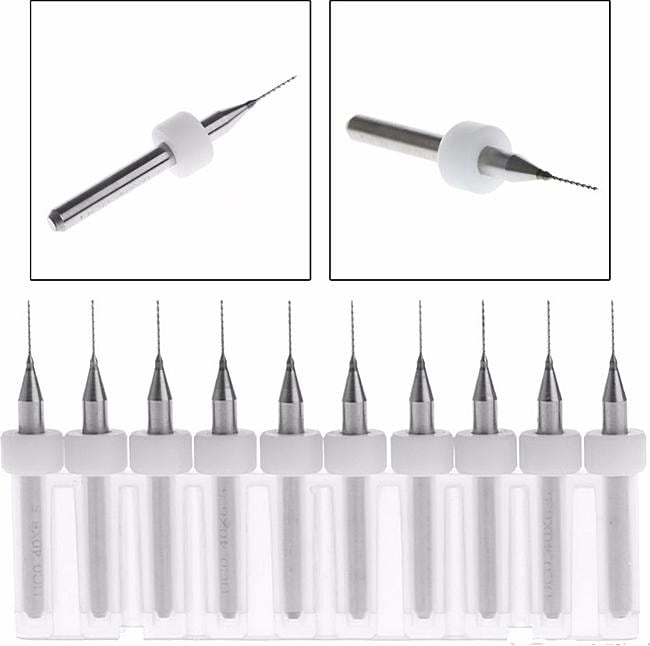 3d-printerstore.ch 3DP Nozzle Cleaner / Drill 0.4mm 10 pieces (Maintanance Kit)