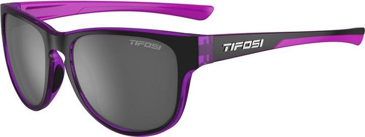 Actual product image Tifosi Unisex Smoove Single Lens Sunglasses, Onyx Ultraviolet/Smoke, One Size Only