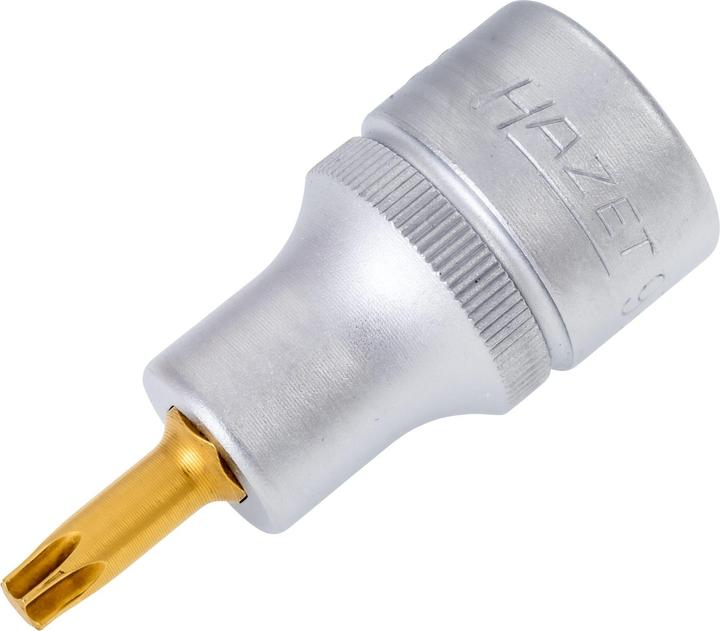 Produktbild HAZET Schraubendreher-Steckschlüsseleinsatz ∙ TORX 992-T27 ∙ Vierkant12,5 mm (1/2 Zoll) ∙ Innen TO…