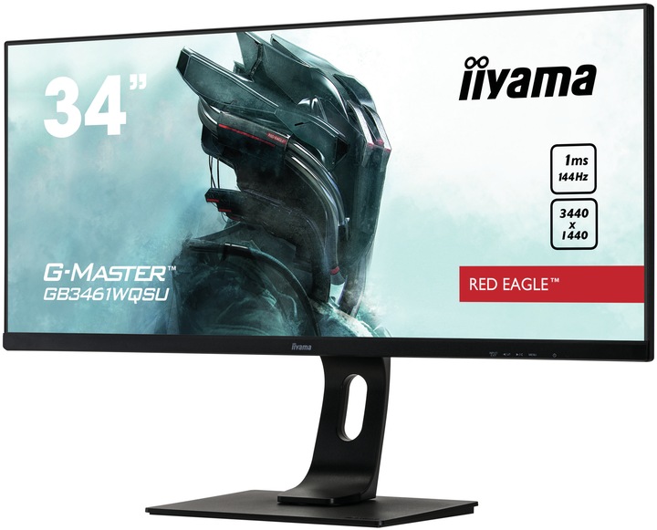 Actual product image iiyama G-Master GB3461WQSU-B1 (3440 x 1440 pixels, 34")