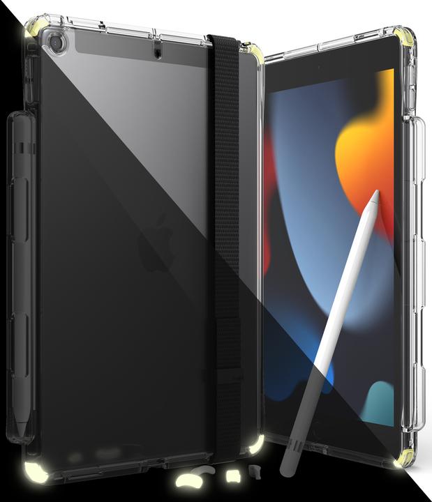 Produktbild Ringke Fusion case cover with gel frame for ipad 10.2 # 39 # 39 2021/2020/2019 clear (fps586r41) (Apple iPad 2019 (7. Gen), Apple iPad 2020 (8. Gen), Apple iPad 2021 (9. Gen))